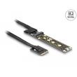 Delock Karta Riser NVMe M.2 Key A+E zástrčková na Key M Slot, s kabelem délky 20 cm