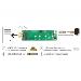 Delock Konvertor SATA pin 8 napájecí samice > slot M.2 Key B