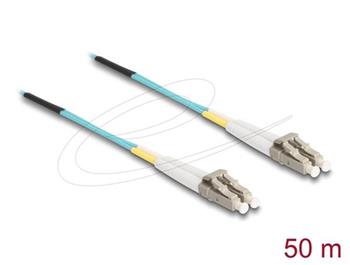 Delock Optický kabel LC Duplex na LC Duplex, multimód, OM3, 50 m