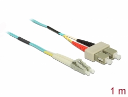 Delock Optický kabel LC > SC Multimód OM3 1 m