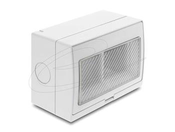 Delock Povrchová krabice Easy 45, vodotěsná dle IP55, 4 port