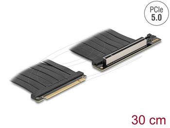 Delock Riser karta PCI Express 5.0, ze zástrčky x16 na slot x16, s kabelem, délka 30 cm