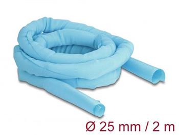 Delock Samouzavírací tkaninové opláštění, tepelně odolné 2 m x 25 mm, modrý