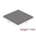 Delock Tepelně vodivá podložka 100 x 100 x 1 mm pro moduly M.2 3,2 W/mK - nízký únik oleje