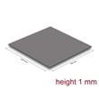 Delock Tepelně vodivá podložka 100 x 100 x 1 mm pro moduly M.2 3,2 W/mK - nízký únik oleje