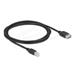 Delock USB 2.0 kabel USB Type-B samec na EASY USB Type-A samice 2 m, černý