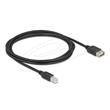 Delock USB 2.0 kabel USB Type-B samec na EASY USB Type-A samice 2 m, černý