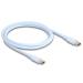 Delock USB 2.0 kabel USB Type-C™ samec na samec PD 3.0 60 W 1 m modrý Silikon