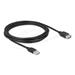 Delock USB 2.0 prodlužovací kabel EASY USB Type-A samec na EASY USB Type-A samice 3 m, černý