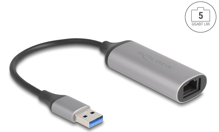 Delock USB Typ-A 5 Gigabit LAN adaptér