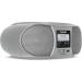 DIGITRADIO 1990, radio reciever DAB+/CD, silver