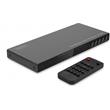 DIGITUS 4x2 HDMI Matrix / Multi-Viewer, 4K/30Hz SPDIF, Stereo, RS232