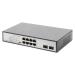 DIGITUS 8 Port Gigabit Switch 8xRJ45 (6xPoE)+ 2G SFP 180W Support 802.3 af/at/bt standard