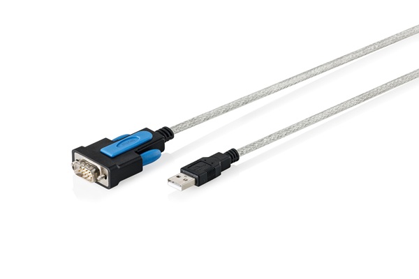 Digitus Adaptérový kabel USB 2.0 na RS232, 1,8 m, integrovaný čipset FTDI