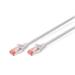 DIGITUS CAT 6 S-FTP patch cord, Cu, LSZH AWG 27/7, length 2,5 m, color grey