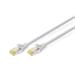 Digitus CAT 6A S-FTP patch cable, Cu, LSZH AWG 26/7, length 4 m, color grey