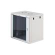 DIGITUS DN-37108 Nástěnná skříň 12U, Dynamic-N, 19", 600x450mm, nesmontovaná, šedá (RAL 7035)