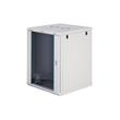 DIGITUS DN-37114 Nástěnná skříň 16U, Dynamic-N, 19", 600x600mm, nesmontovaná, šedá (RAL 7035)