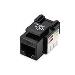 DIGITUS Keystone Jack CAT 5e, nestíněný RJ45 na LSA, barva bílá