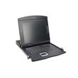 Digitus Modular console with 17" TFT (43,2cm), 1-port KVM & Touchpad, russian keyboard