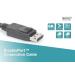 DIGITUS Připojovací kabel DisplayPort, DP M / M, 1,0 m, Ultra HD 8K, verze 1.3 / 1.4, bl