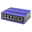 DIGITUS Professional Industrial 4-Port Fast Ethernet PoE Switch + 1 uplink port