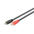 Digitus propojovací kabel s Aktivním zesílením HDMI High Speed Ethernet Ultra HD 24p, 10M