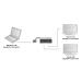 Digitus Rozbočovač 4K DisplayPort na DisplayPort 1x DP vstup, 2x DP výstup, až 4K*2K@60 Hz