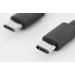 Ednet Připojovací kabel USB typu C, typ C na C M/M, 1,0 m, 3A, 480 MB, 2,0, bl