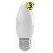 Emos LED žárovka CANDLE, 4W/30W E27, WW teplá bílá, 330 lm, Classic, F