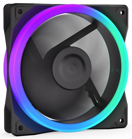 Endorfy Corona 120, Ventilátor, 120mm, FDB ložiško, výška 25mm, PWM, ARGB LED