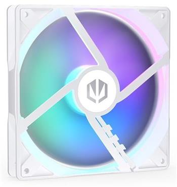 Endorfy Stratus 140 White PWM ARGB, Ventilátor, 140mm, FDB ložiško, výška 25mm,