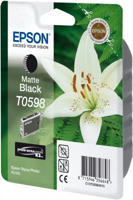 EPSON cartridge T0598 matte black (lilie)