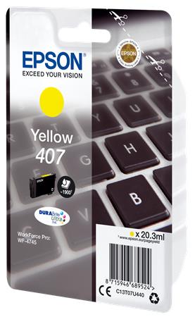 EPSON cartridge T07U4 yellow (klávesnice)