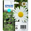 EPSON cartridge T1802 cyan (sedmikráska)