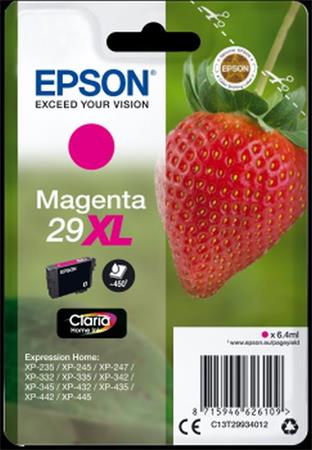 EPSON cartridge T2993 magenta (jahoda) XL