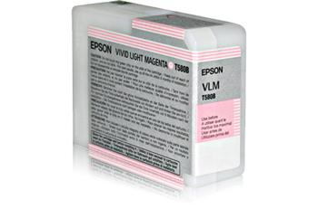 EPSON cartridge T580B vivid light magenta (80ml)