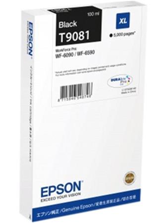 EPSON cartridge T9081 black XL (WF-6xxx)