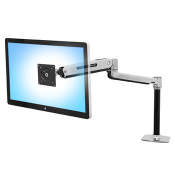 ERGOTRON LX Sit Stand, Desk Mount LCD Arm, Polished, stolní rameno max. 43" obra