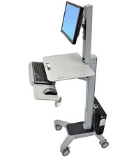 ERGOTRON WorkFi C-Mod, Single DisplaySit-Stand Workstation,nastavitelná pracovní stanice,sezení/stání