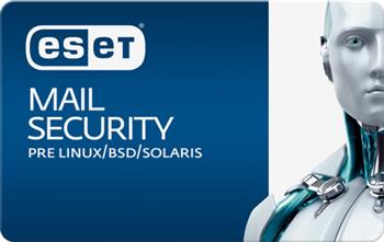 ESET Mail Security pre Linux/BSD 50 - 99 mbx - predĺženie o 2 roky