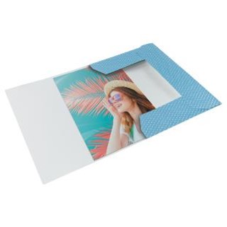 Esselte desky na dokumenty Esselte Colour'Breeze, kartonové, svěží modrá