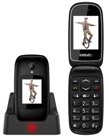 EVOLVEO EasyPhone FD, vyklápěcí mobilní telefon pr