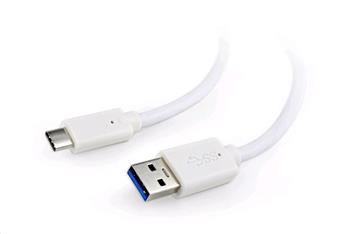 GEMBIRD CABLEXPERT Kabel USB 3.0 AM na Type-C kabel (AM/CM), 1m, bílý