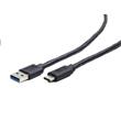 GEMBIRD CABLEXPERT Kabel USB 3.0 AM na Type-C kabel (AM/CM), 1m, černý