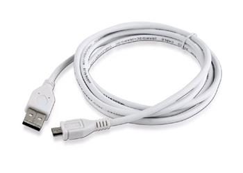 GEMBIRD CABLEXPERT Kabel USB A Male/Micro USB Male 2.0, 1,8m, White, High Quality