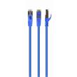 GEMBIRD S/FTP Cat. 6A LSZH patch cord modrý 2m