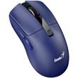 Genius NX-8280S BT, Myš, bezdrátová, optická, 3200DPI, 6 tlačítek, tichá, dobíjecí, Copilot, Bluetooth 5.3+2,4GHz,modrá