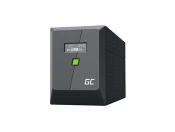 Green Cell Záložní zdroj UPS 1500VA 900W PowerProof s LCD displejem