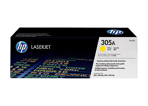 HP 305A - žlutý Contract Toner, CE412AH (MPS)